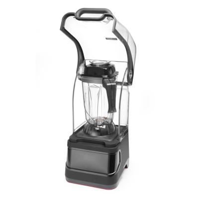Mixér digitálních tyčí se zvukovou skříní, HENDI, 2,5L, Černá, 230V/1680W, 250x300x(H)546mm | 230695